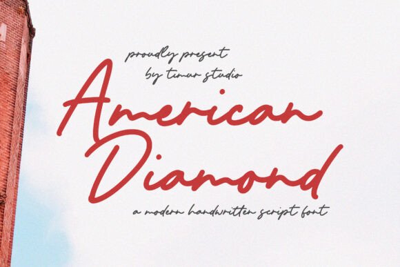 American Diamond Font: Elevating Handmade Labels