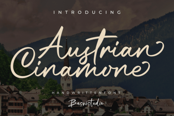 Austrian Cinamone Font: Authentic Handwritten Style for Digital Campaigns