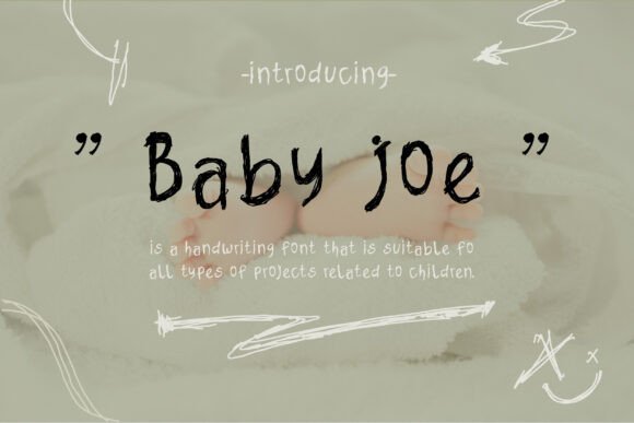 Baby Joe Font: Authentic Handwritten Charm for Crafters