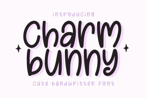 Charm Bunny Font: Playful Handwritten Style for Crafters