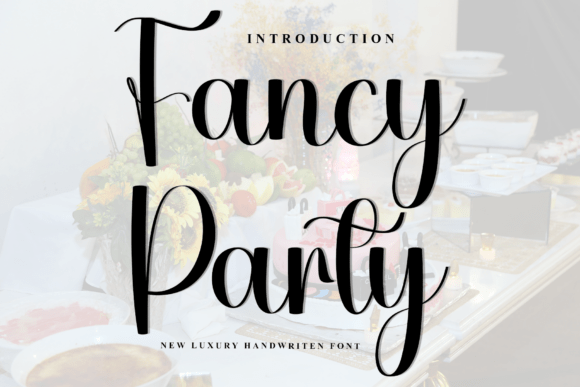 Fancy Party Font: Adding Warmth to Campaign Visuals