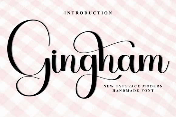 Gingham Font: Friendly Branding for Small Business