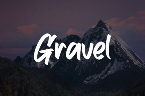 Gravel Font: Editorial Typography for Modern Publishing
