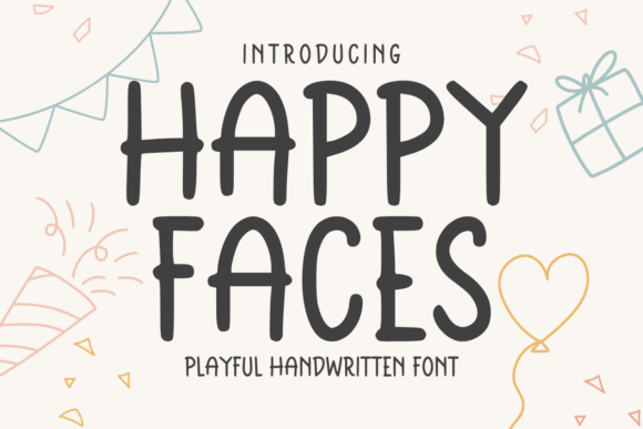 Happy Faces Font Review: Playful Handwritten Type for Branding