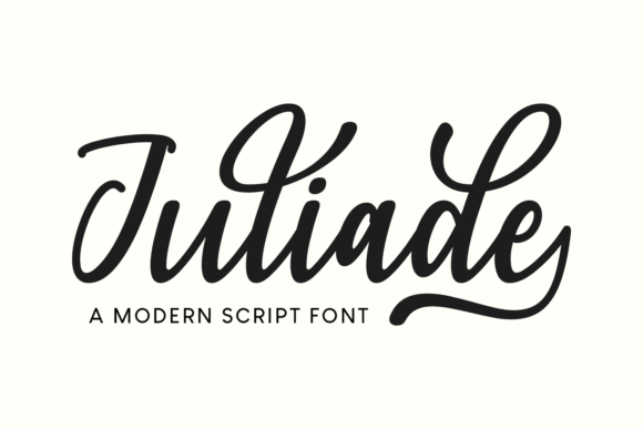 Juliade Font: Elegant Script for Editorial Design