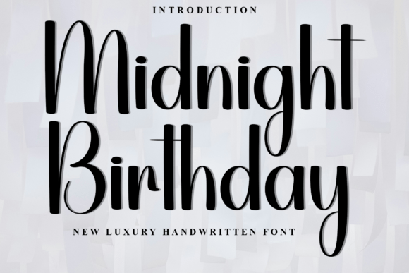 Midnight Birthday Font: A Web Designer’s Layout Review