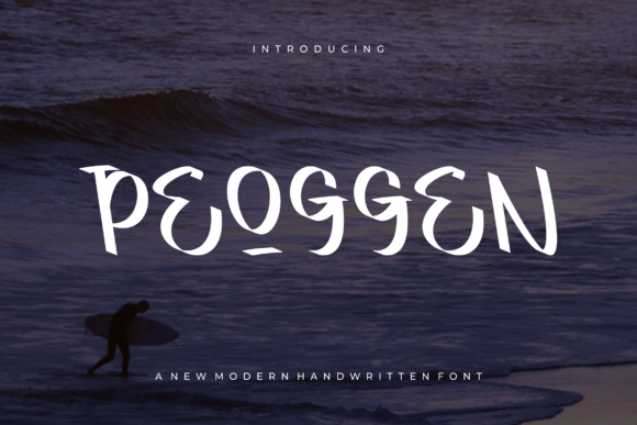 Peoggen Font Review: A Playful Typeface for Campaigns