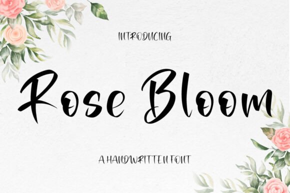 Rose Bloom Font: Elevating Editorial Design