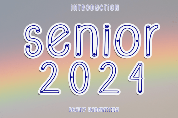 Senior 2024 Font: A Designer’s Branding Test