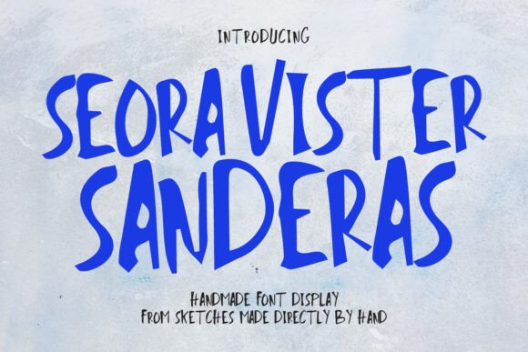 Seora Vister Sanderas Font for Creative Web Layouts