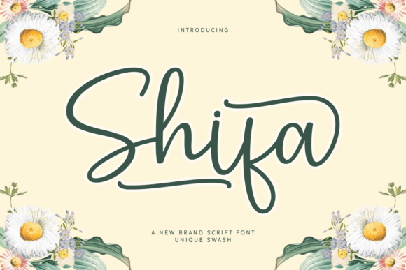 Shifa Font: Elevating Web Design with Organic Script