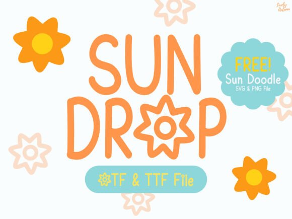 Sundrop Font: A Handwritten Typeface for Branding