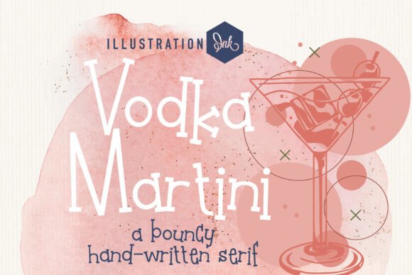 Vodka Martini Font: A Hand-Crafted Typeface for Branding